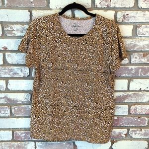 J. Crew Factory Leopard Studio Tee
